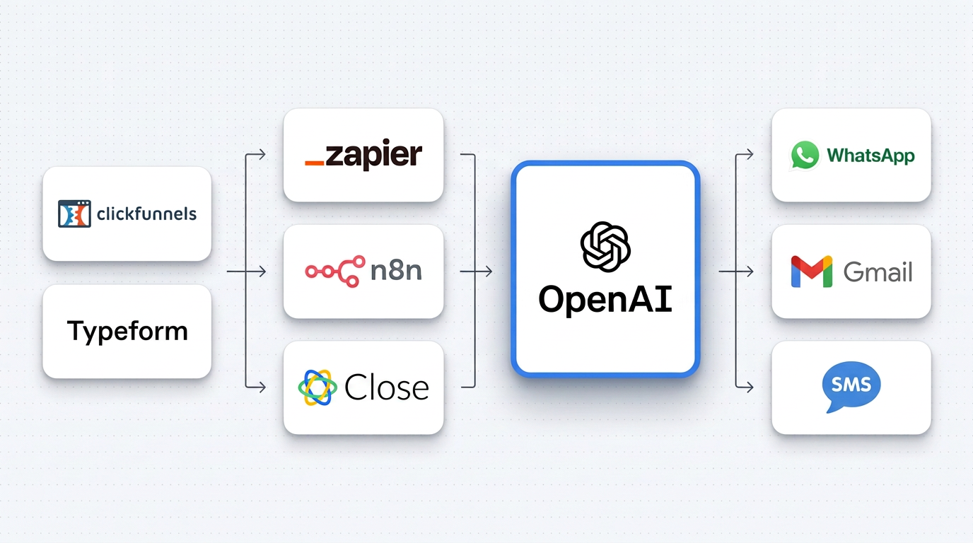 AI sales automation workflow preview